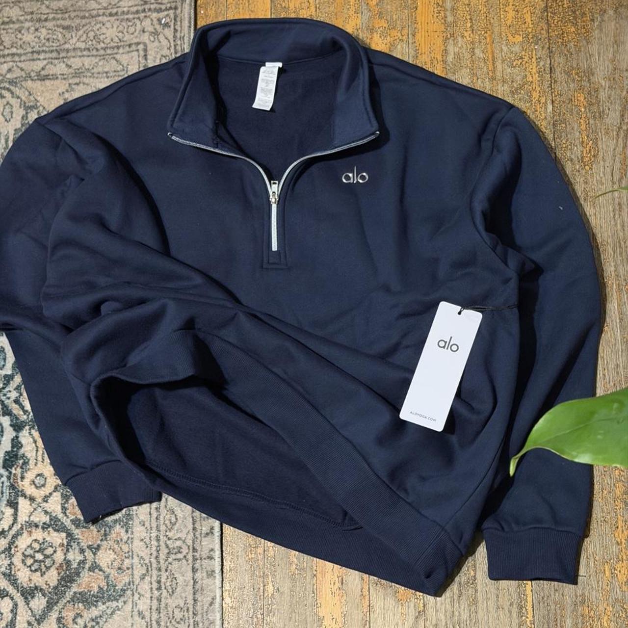 Alo Yoga Quarter Zip · Navy