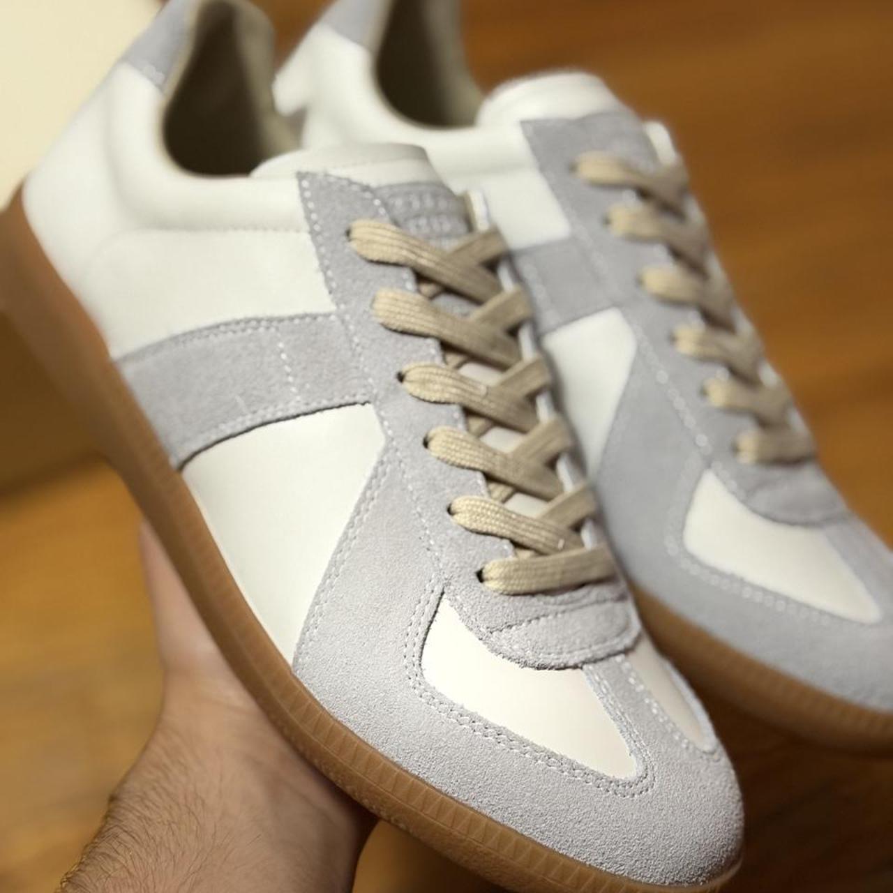 Maison Margiela Leather & Suede Sneakers